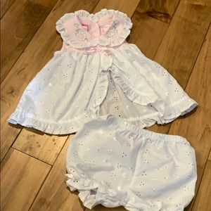 6-9m Eyelet Lace Dress